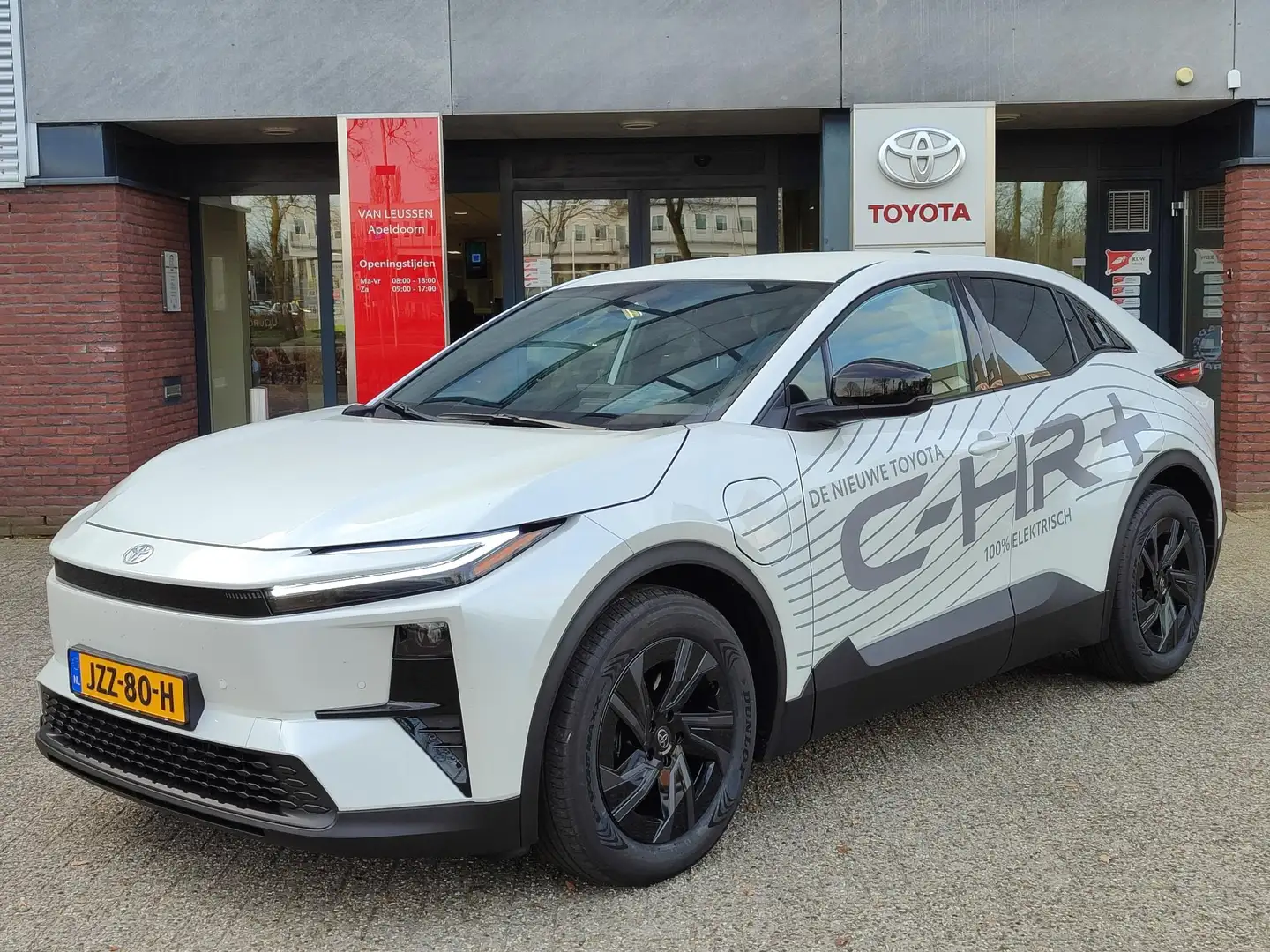 Toyota C-HR+ FIRST EDITION 77KWH STOEL/STUURVERW BLIND SPOT EL- Blanco - 1