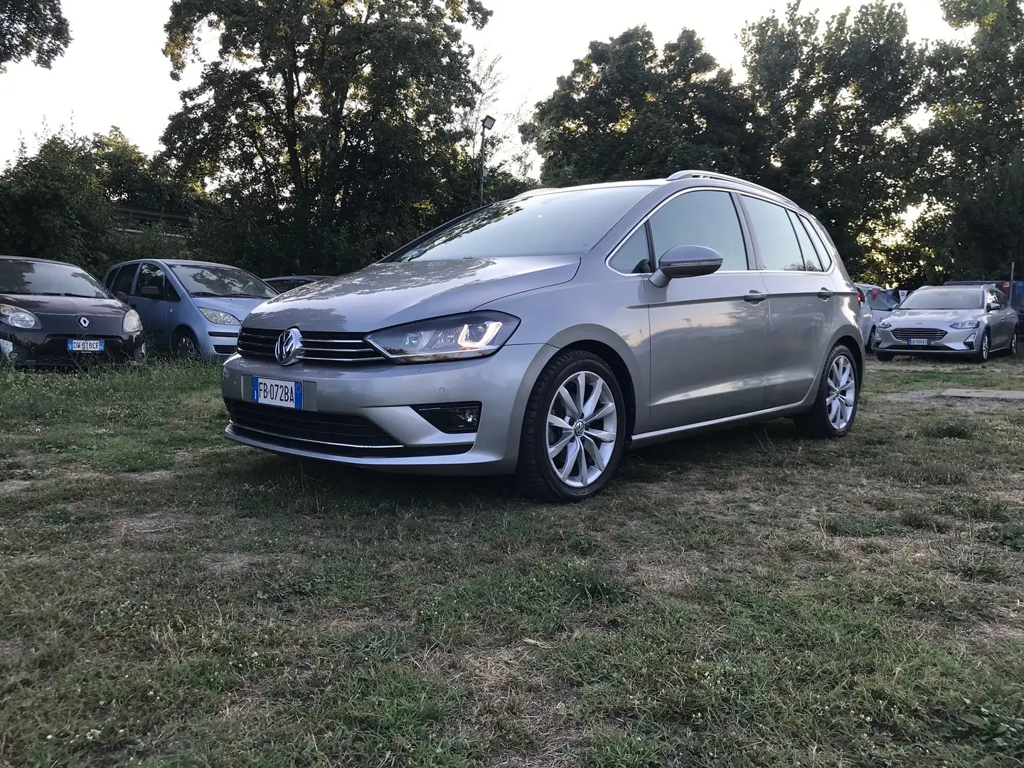 Volkswagen Golf Sportsvan 150cv DSG * Tetto Panoramico * Full Op. Grigio - 1