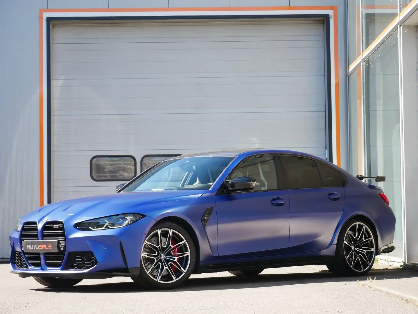 BMW M3 xDrive Competition Carbon seats Matt M spoiler Blauw - 1