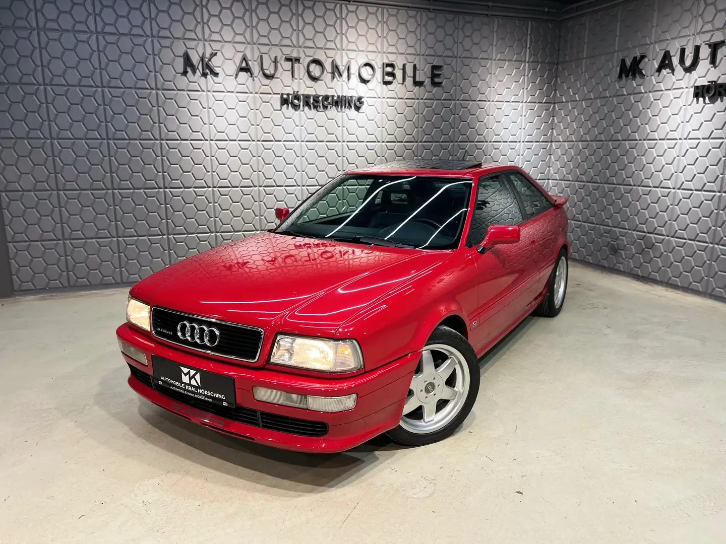 Audi Coupe quattro 2,8 E V6*TORNADO RED*SITZHEIZUNG*LEDER* - 2