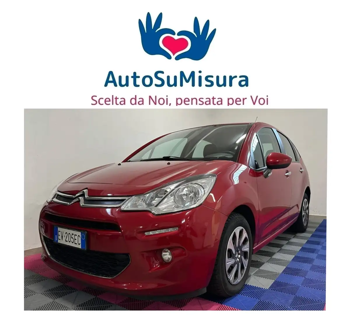 Citroen C3 1.0 vti Seduction 68cv Rojo - 2