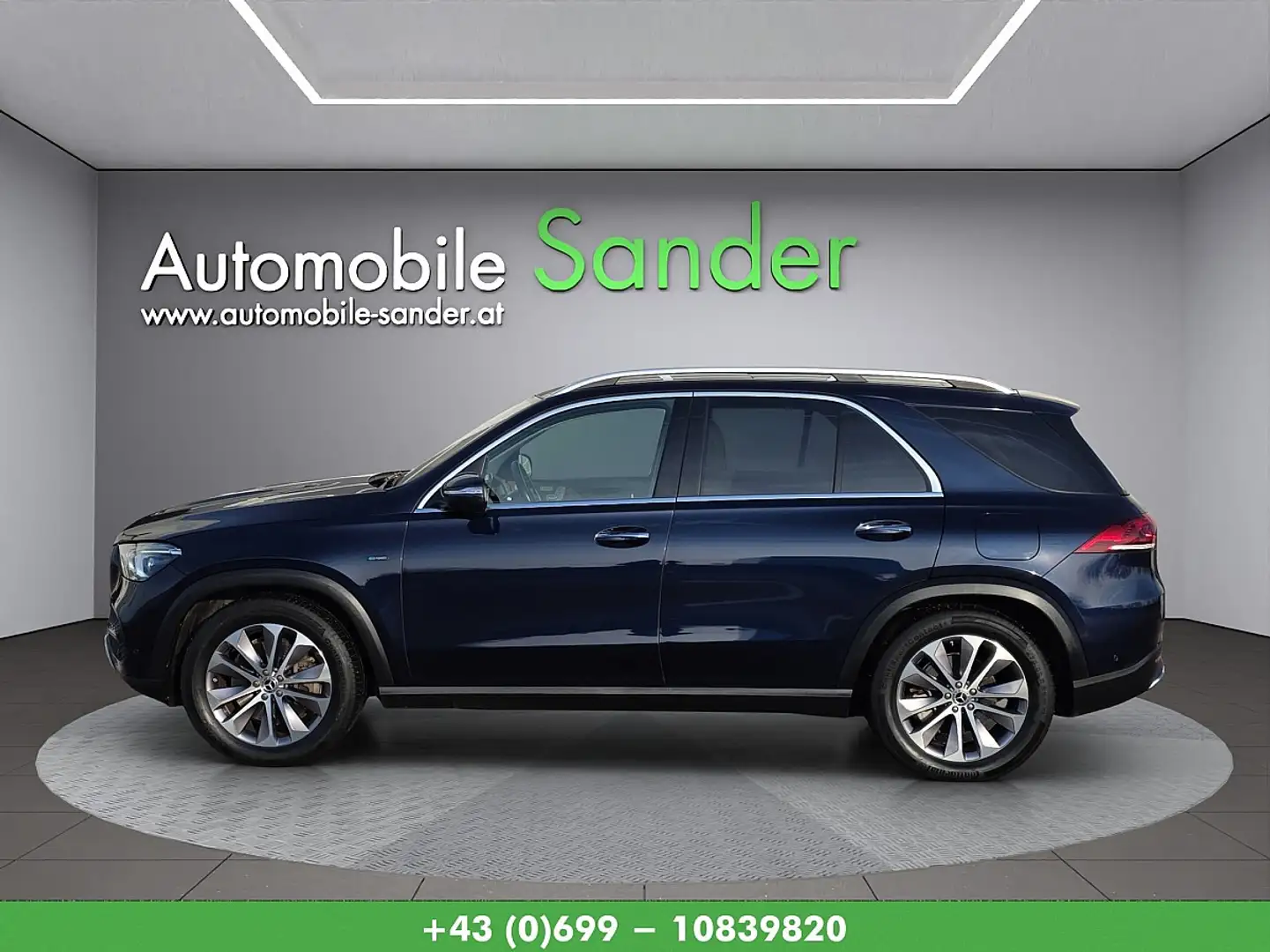 Mercedes-Benz GLE 350 e PHEV 4Matic Aut. Bleu - 2