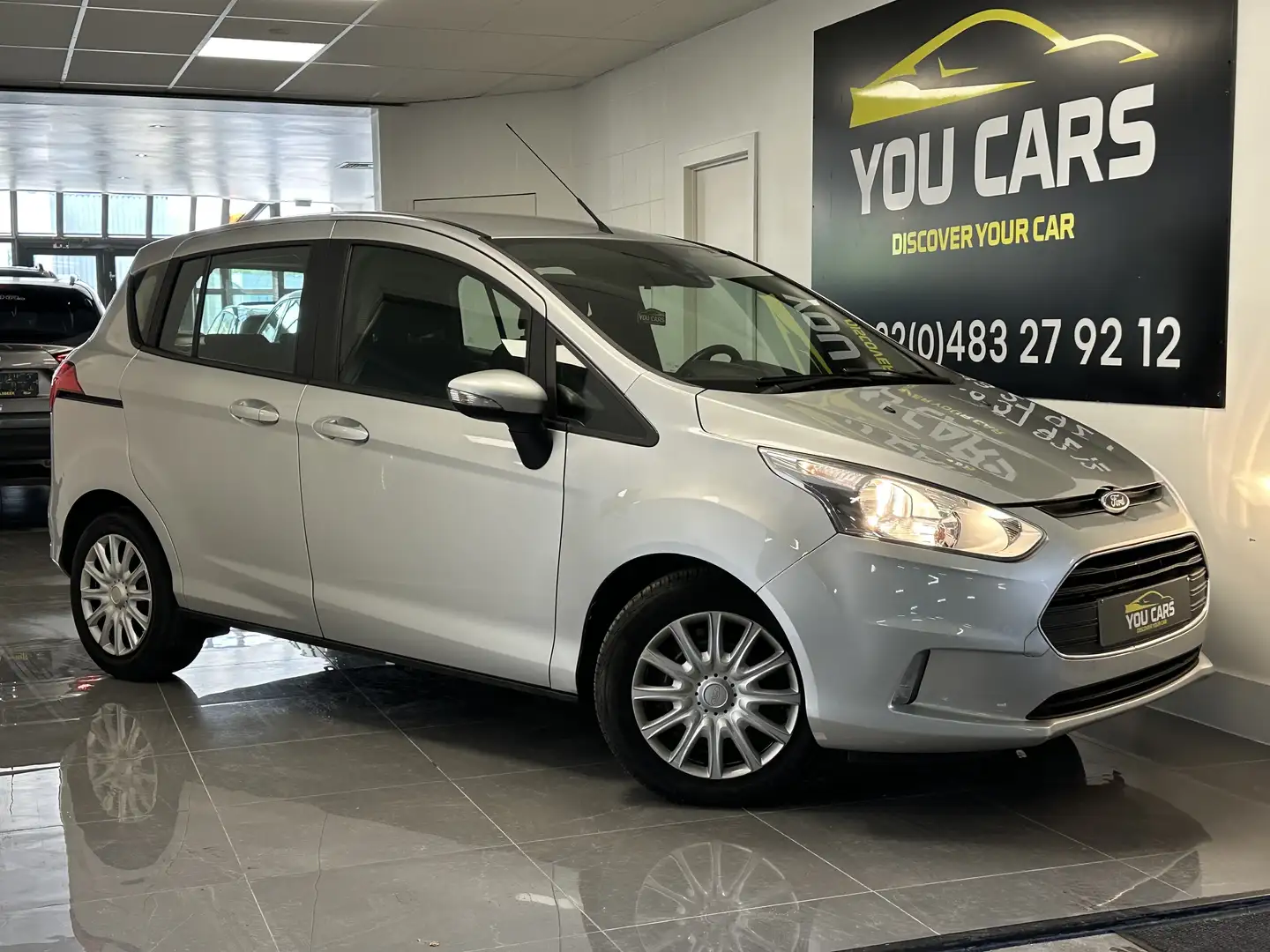 Ford B-Max 1.0 EcoBoost SYNC Edition Gris - 1