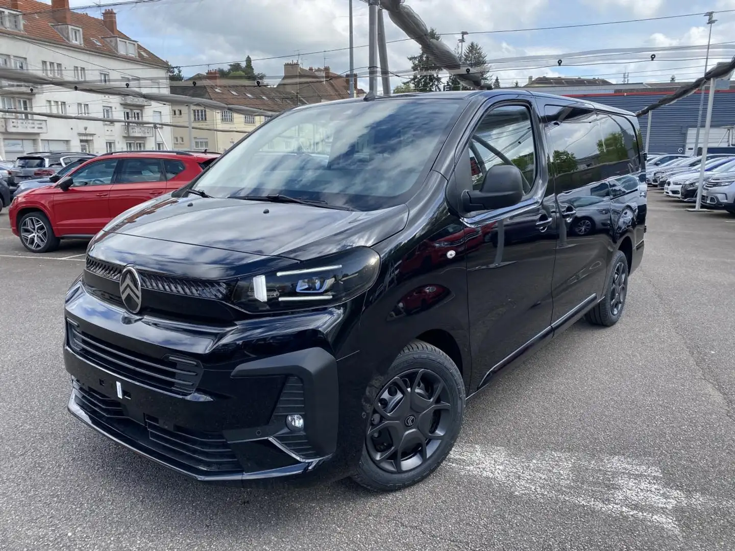 Citroen Jumpy III CABINE APPROFONDIE XL BLUEHDI 180 EAT8 pack co Noir - 2