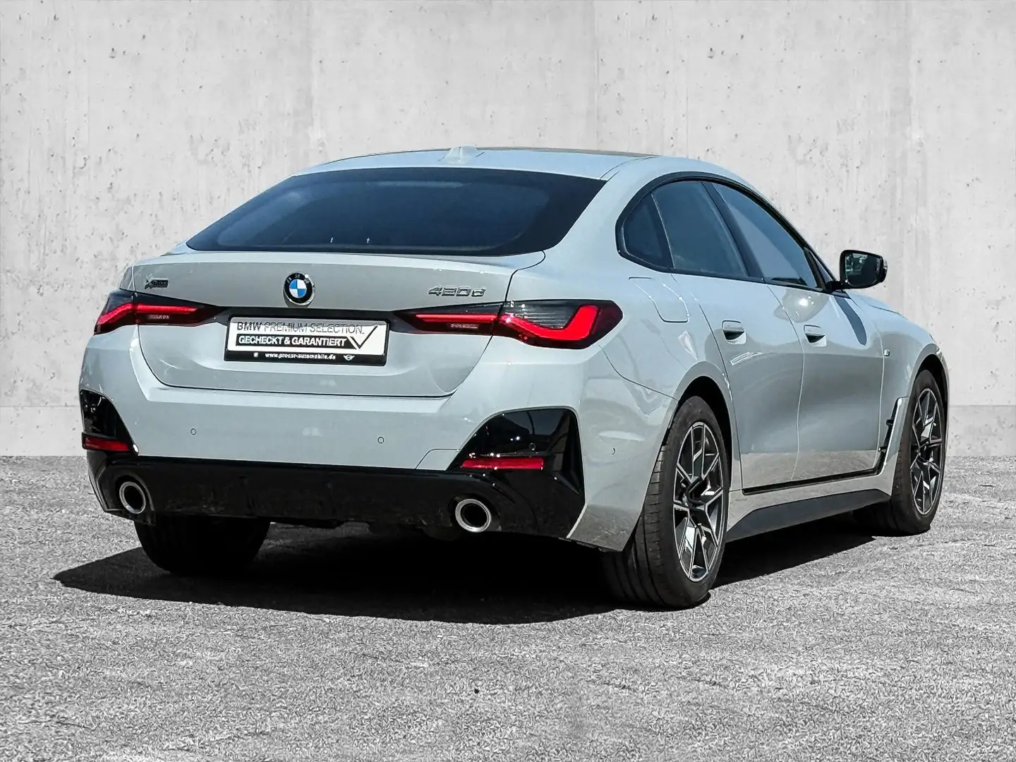 BMW 420 d xDrive LCI+SPORTPAKET+DA+PA++HIFI+SHZ+DAB+UVM. Grigio - 2