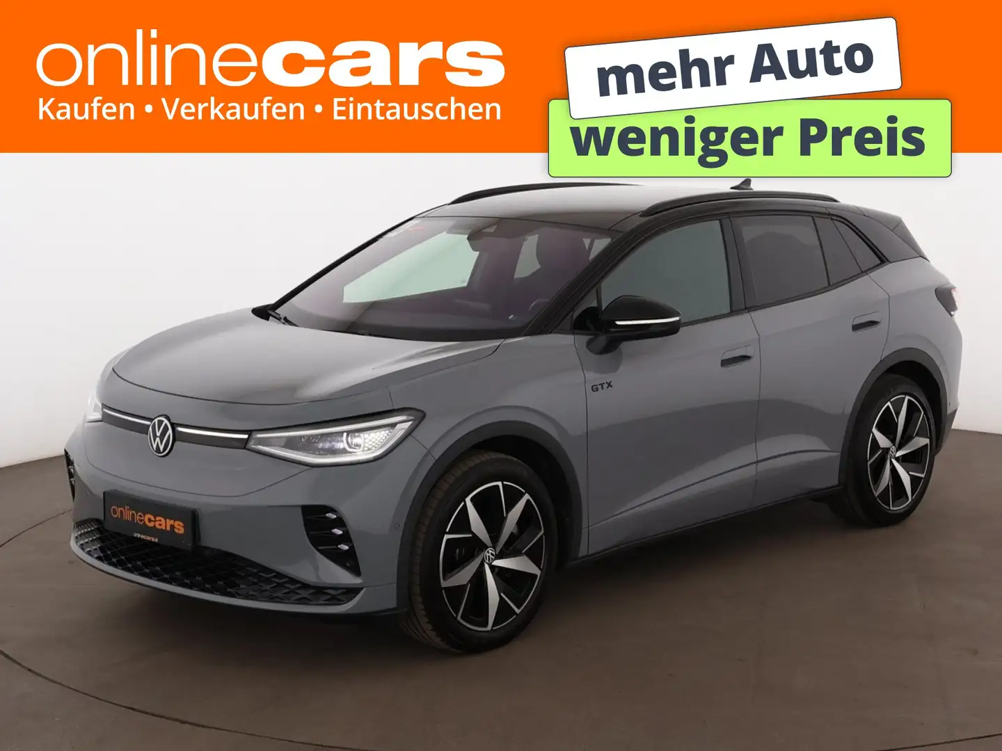 Volkswagen ID.4 4Motion GTX 77kWh Aut MATRIX SKY AHK RADAR Grau - 1