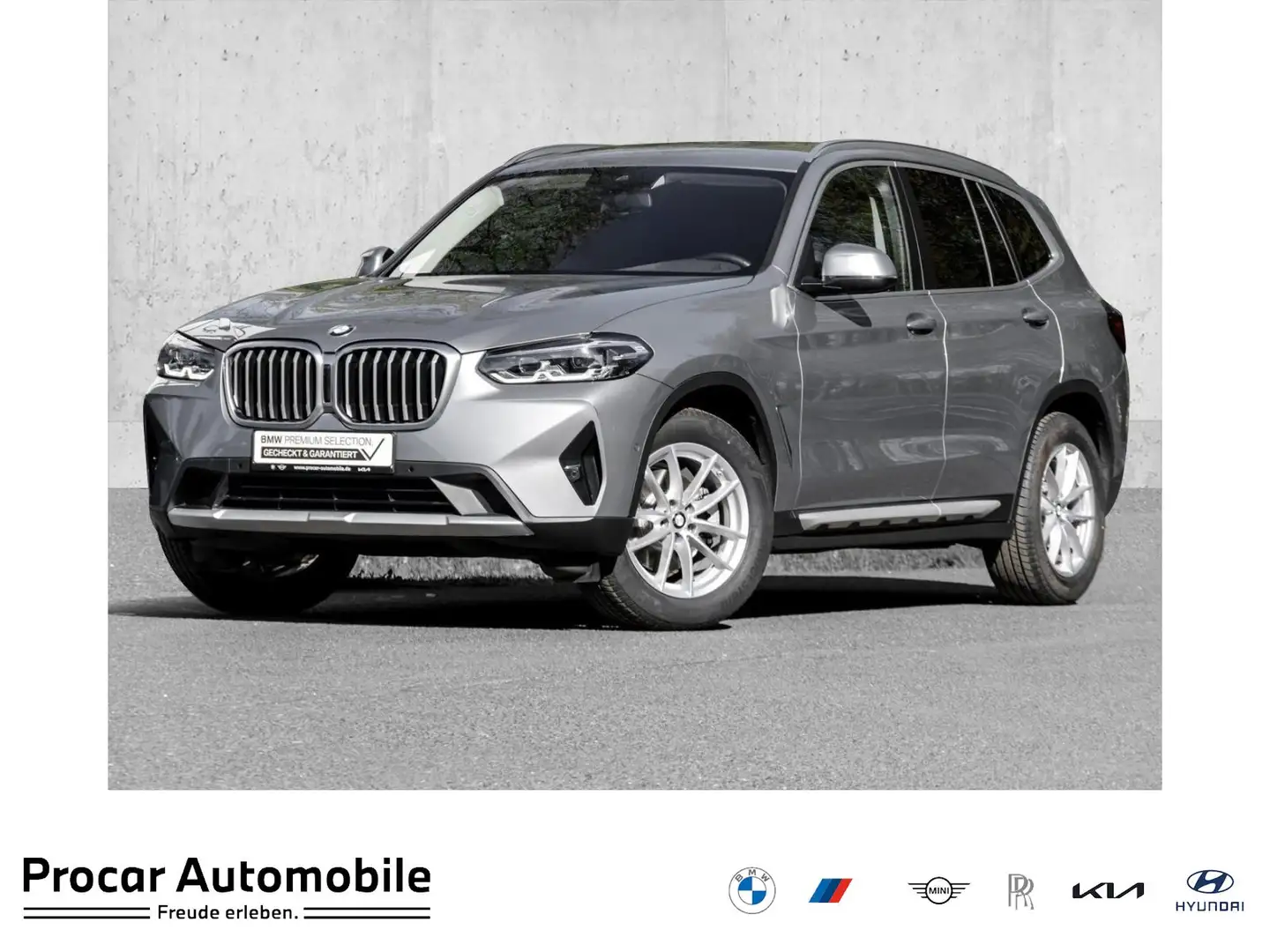 BMW X3 xDrive20d HiFi+SHZ+PA+LED-SCHEINWERFER Сірий - 1