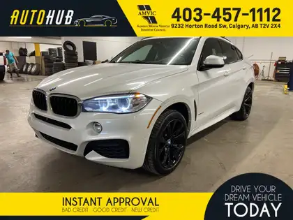 White 2015 BMW X6 xDrive35i AWD SUV / Crossover All-Wheel Drive 8-Speed Automatic