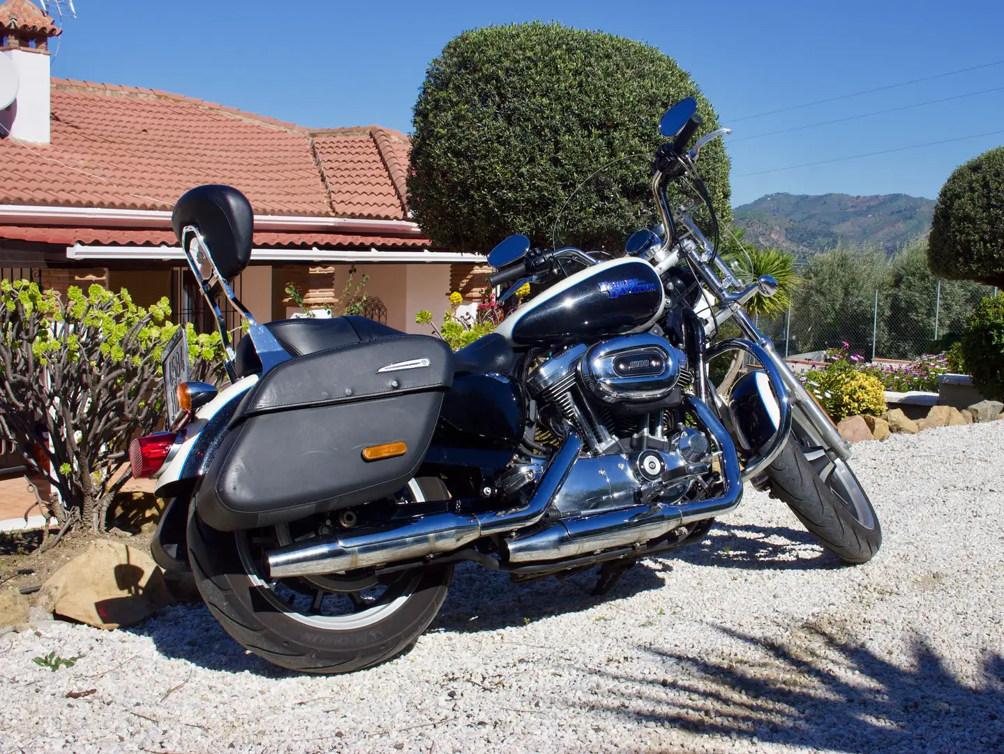Harley-Davidson Sportster 1200 superlow 1200 T Bianco - 1