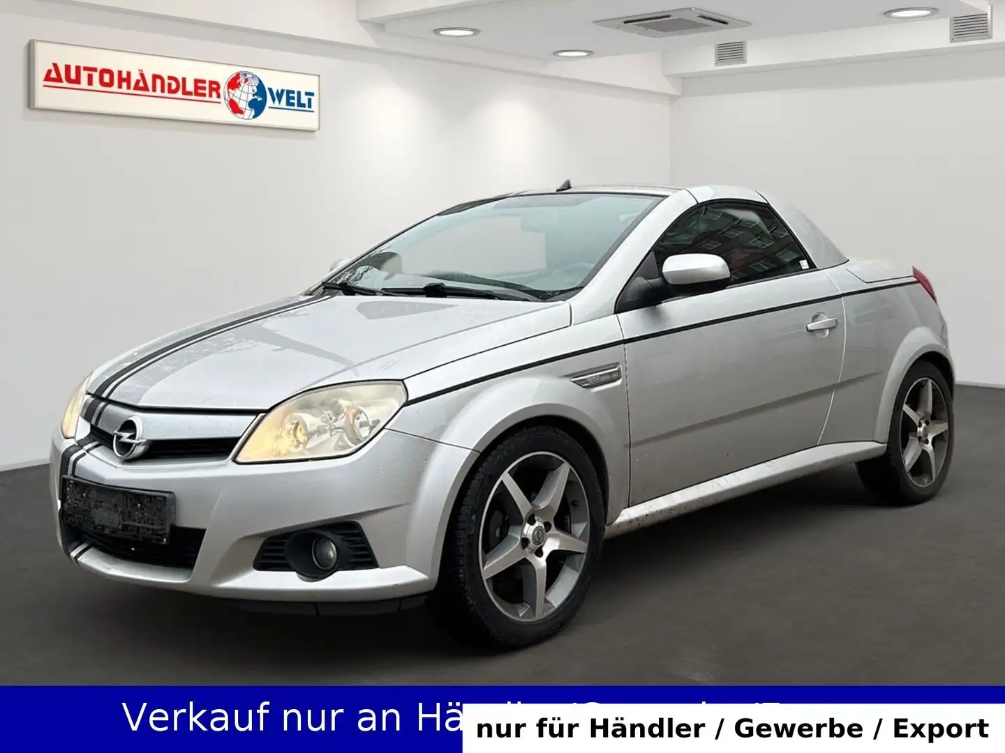 Opel Tigra 1.8i Cabrio Klima Leder SHZ PDC Silver - 1