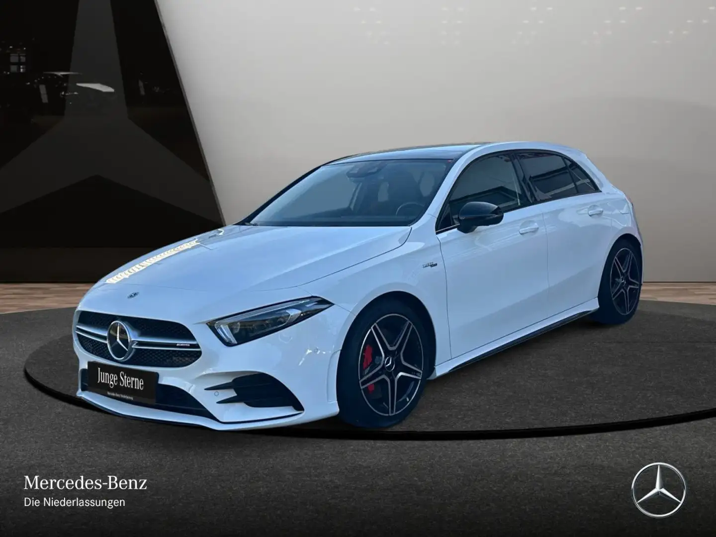Mercedes-Benz A 35 AMG A 35 4M Kompakt AMG+PANO+360°+MULTIBEAM+7G Blanc - 2