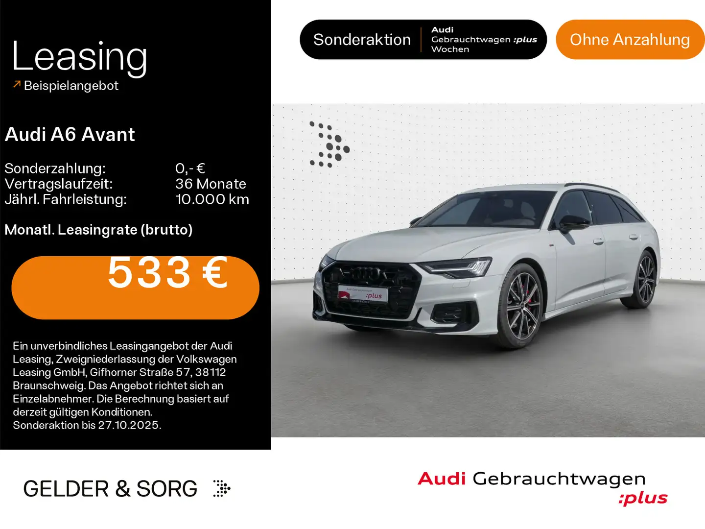 Audi A6 55 TFSI e qu. S-Line 20Zoll*Matrix*AHK* Blanco - 1