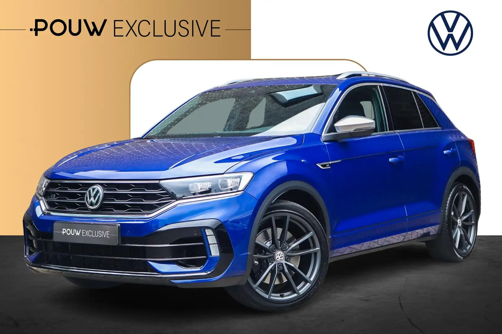 Volkswagen T-Roc R 2.0 TSI 300pk 4Motion | Panoramadak | Navigatie Blauw - 1