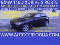 BMW 118 Serie 1- 118d 5p xdrive Sport-km 91.000 !!!! Noir - thumbnail 1
