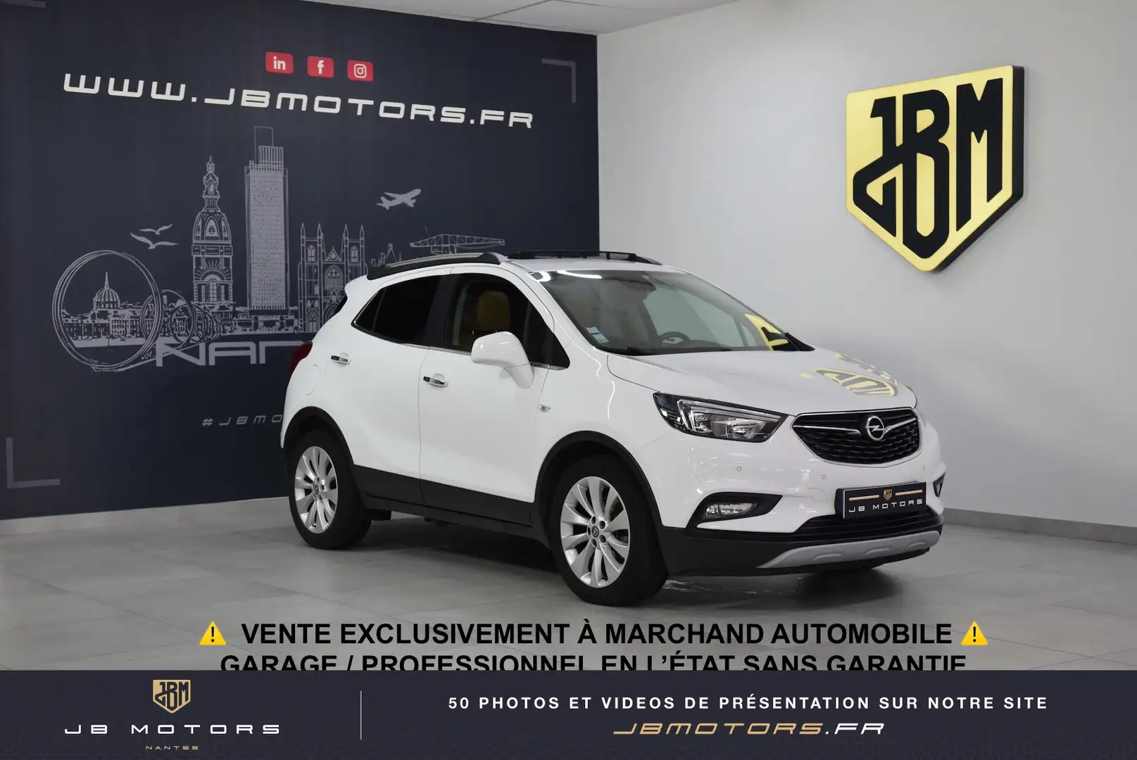 Opel Mokka X 1.6 CDTI - 136 ch 4x2 BVA6 Elite Blanco - 1