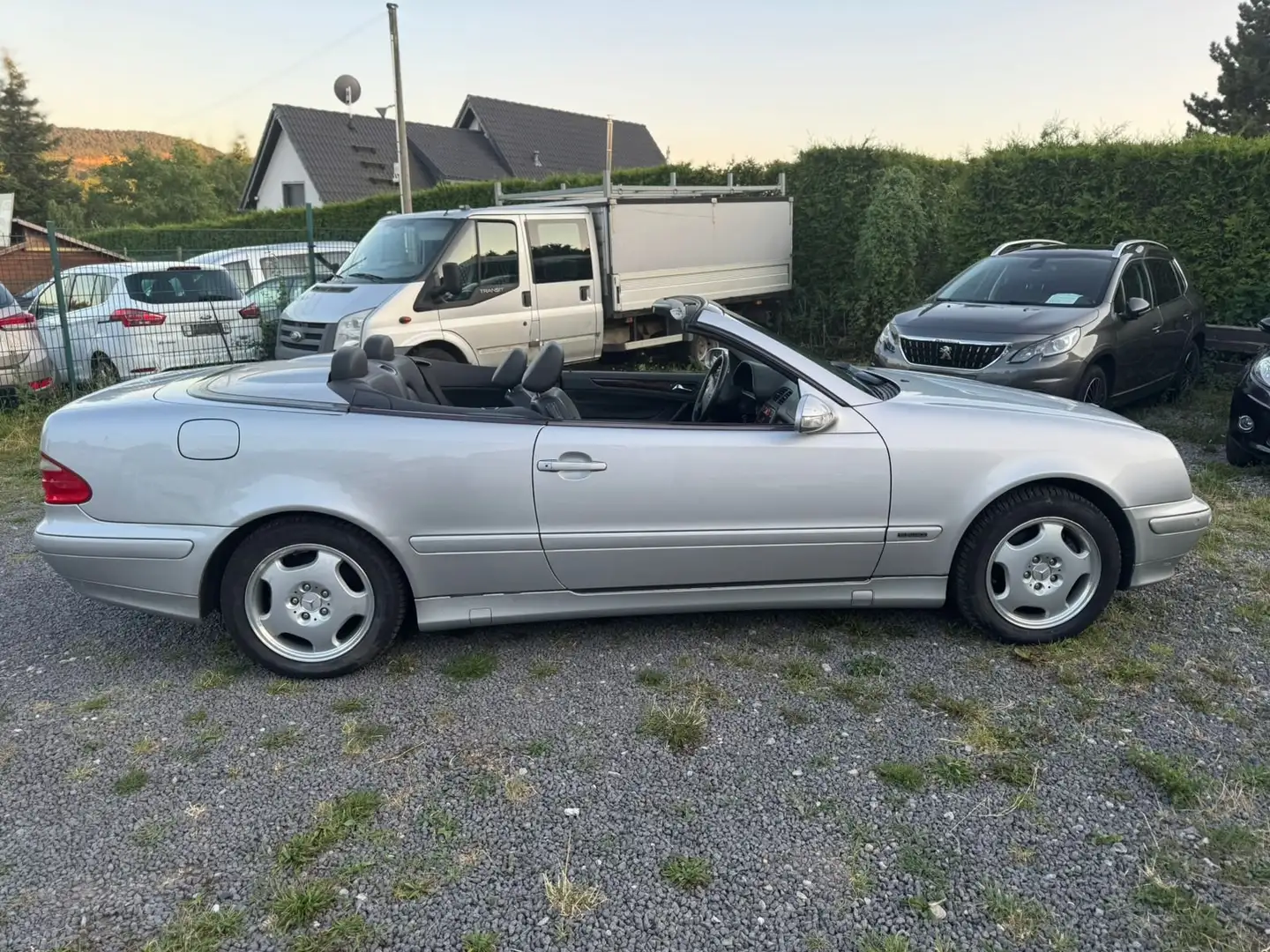 Mercedes-Benz CLK 200 Cabrio Kompressor Avantgarde Silber - 2