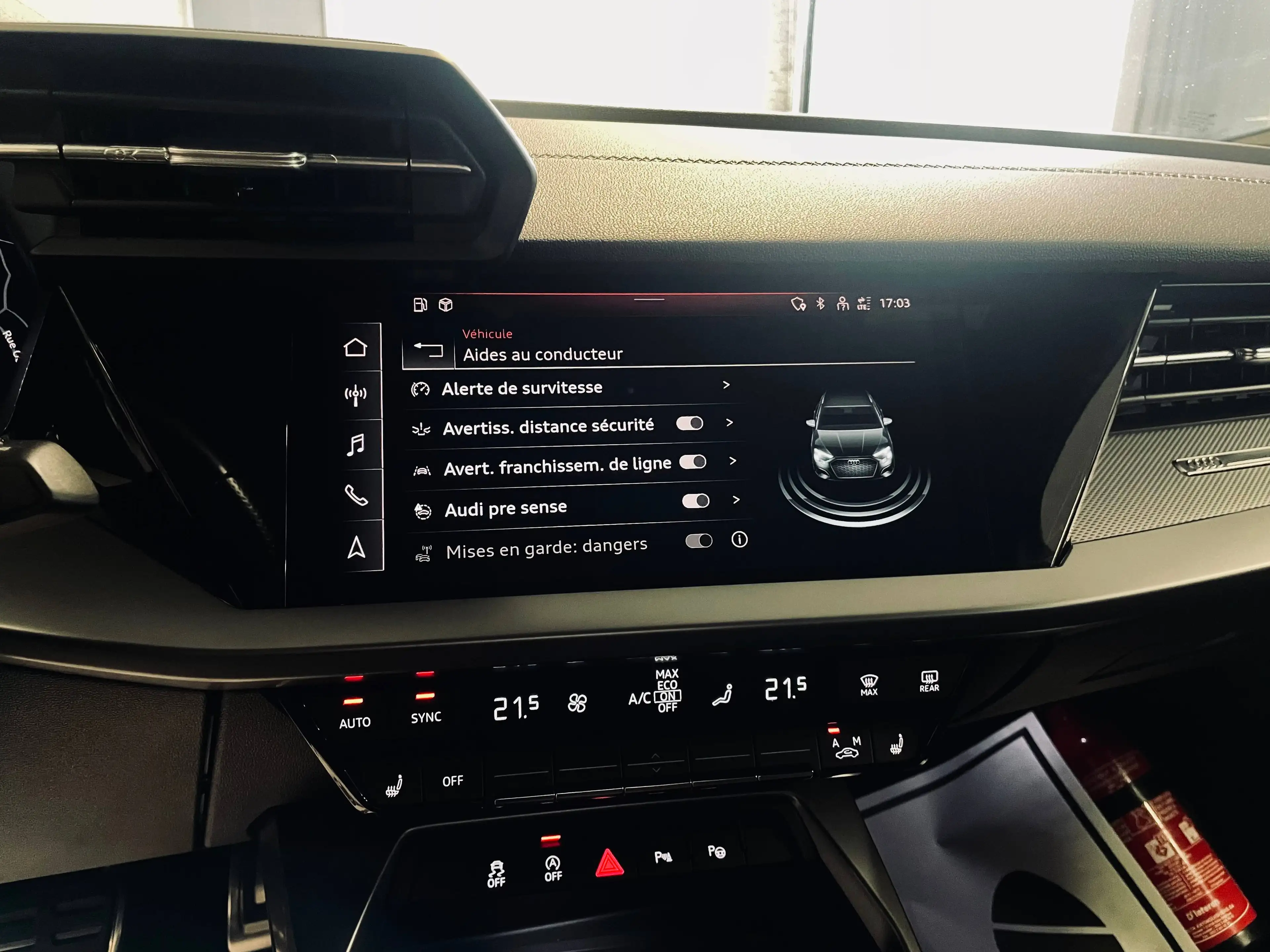 Audi A3 A3 Sportback 30 TFSI/FULL SLINE/MATRIX LED/GARANTIE 12 MOIS — photo 14