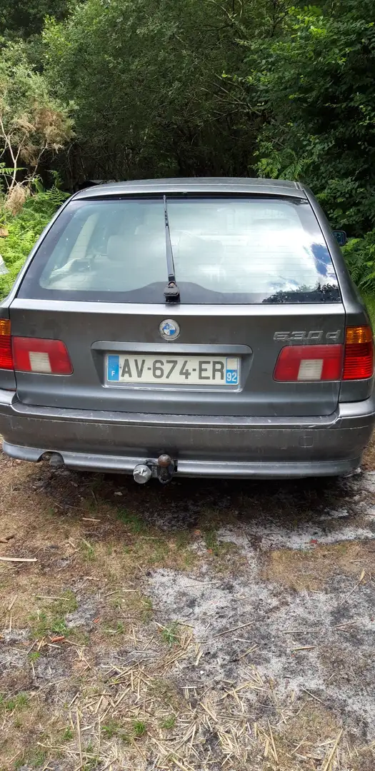 BMW 530 Touring 530d Argent - 2