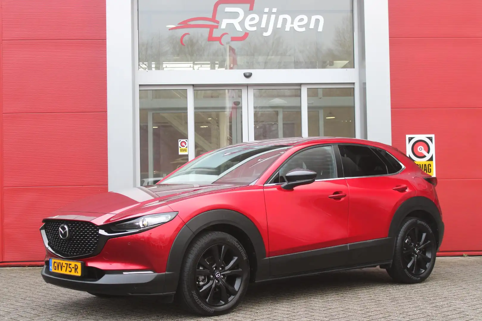 Mazda CX-30 2.0 e-SkyActiv-G MILD Hybrid 150PK AUTOMAAT NAGISA Rood - 1