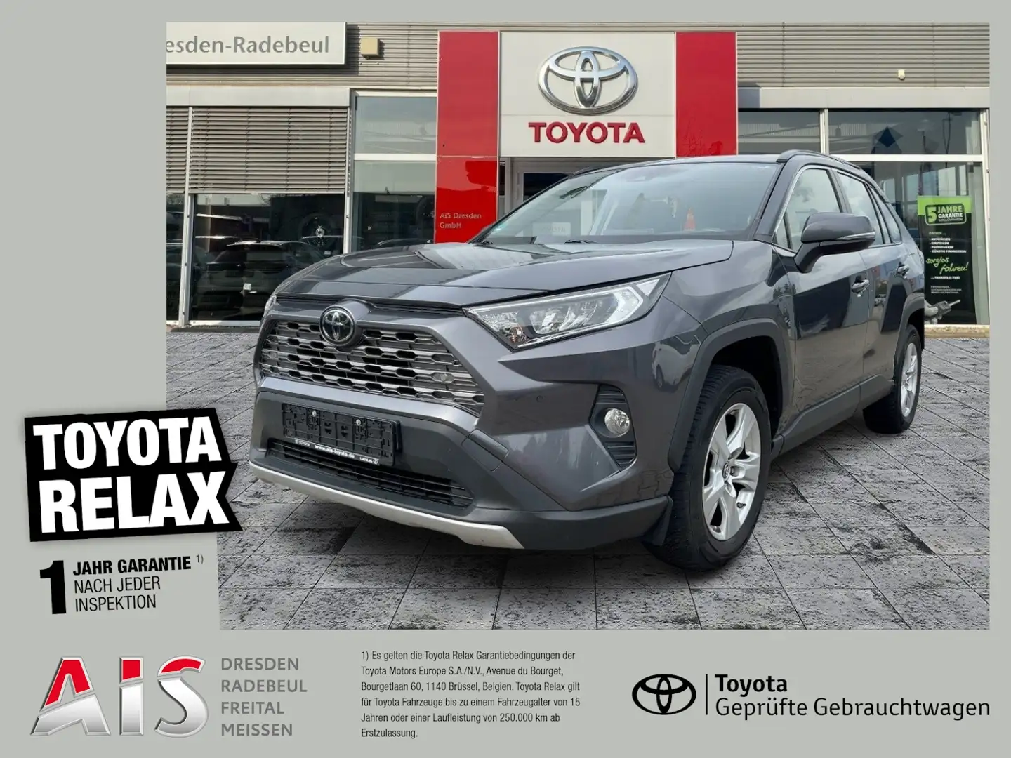 Toyota RAV 4 RAV4 2.0 4x4 Comfort AWD*AHK*Rückfahrkam Grigio - 1