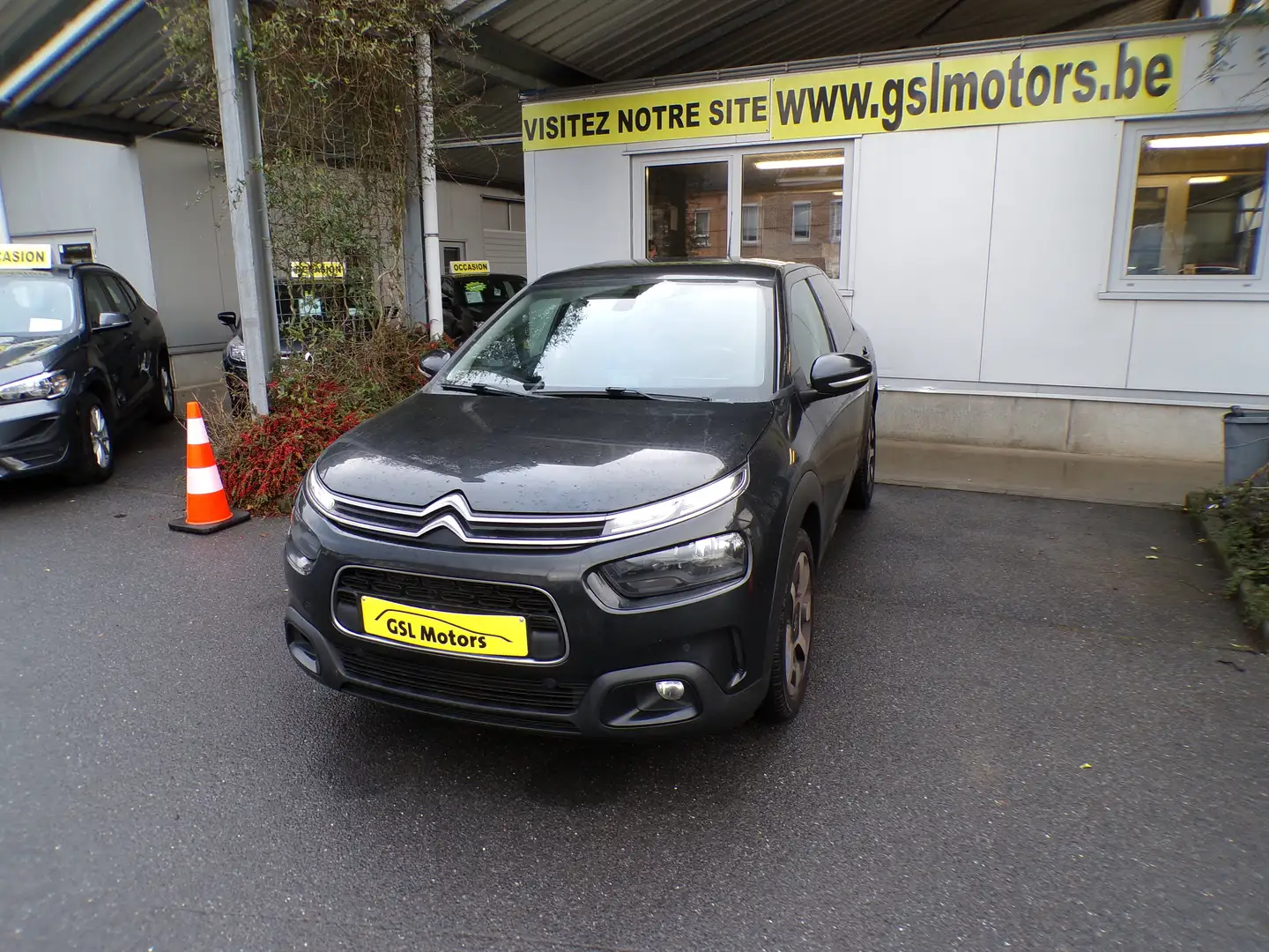 Citroen C4 Cactus 1.2 110cv Noir 10/18 Airco GPS Bluetooth USB Radio Noir - 1
