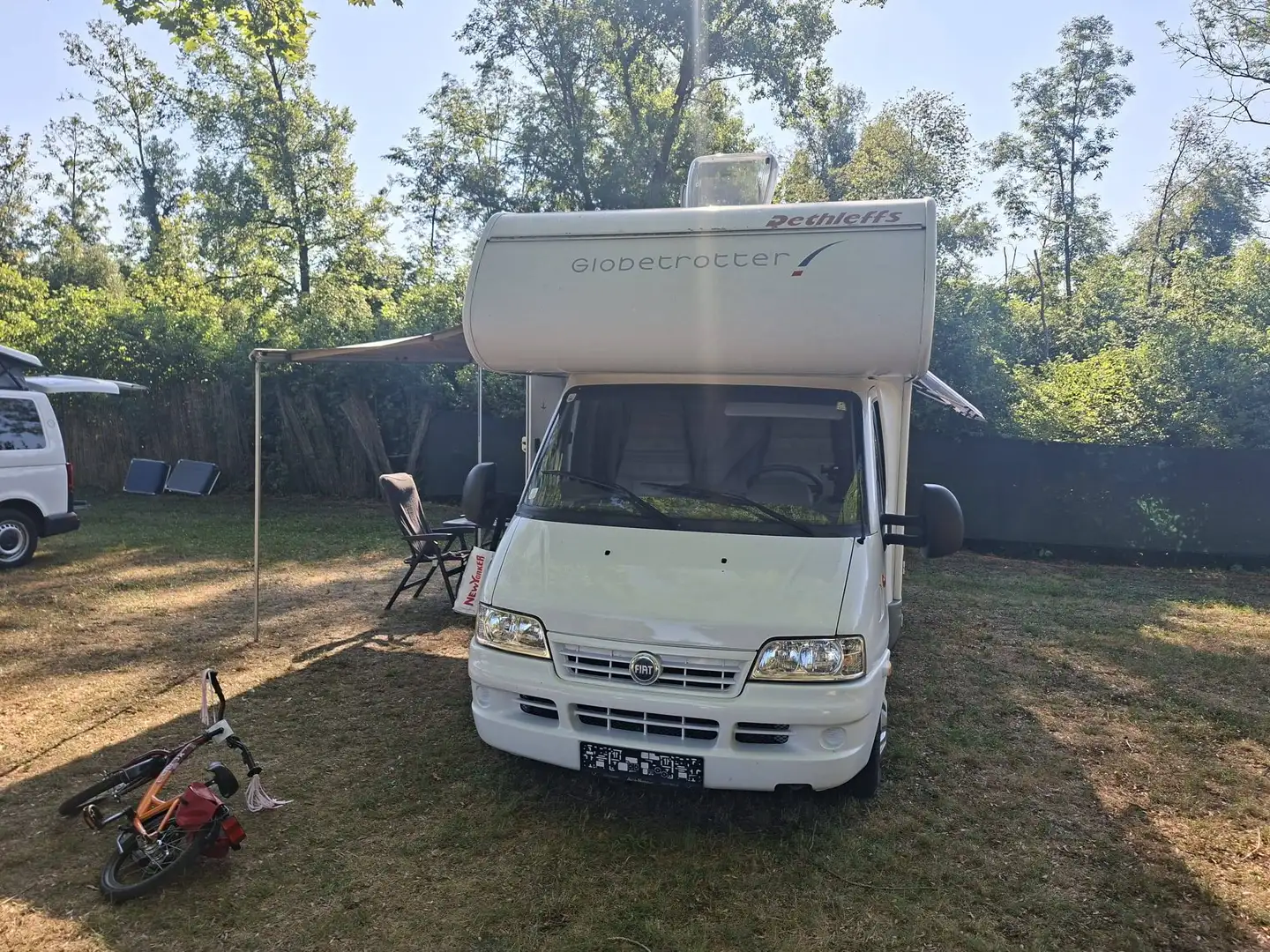 Caravans-Wohnm Fiat Alkhofen Dethleffs Esprit Weiß - 1