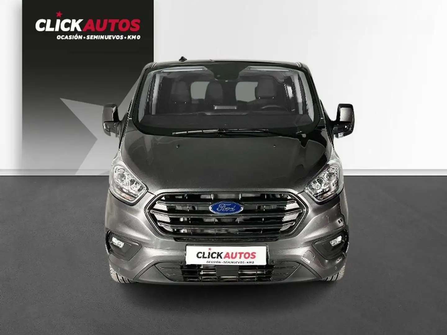 Ford Transit Custom FT 320 L2 Kombi Trend EcoBlue 130 Gris - 2