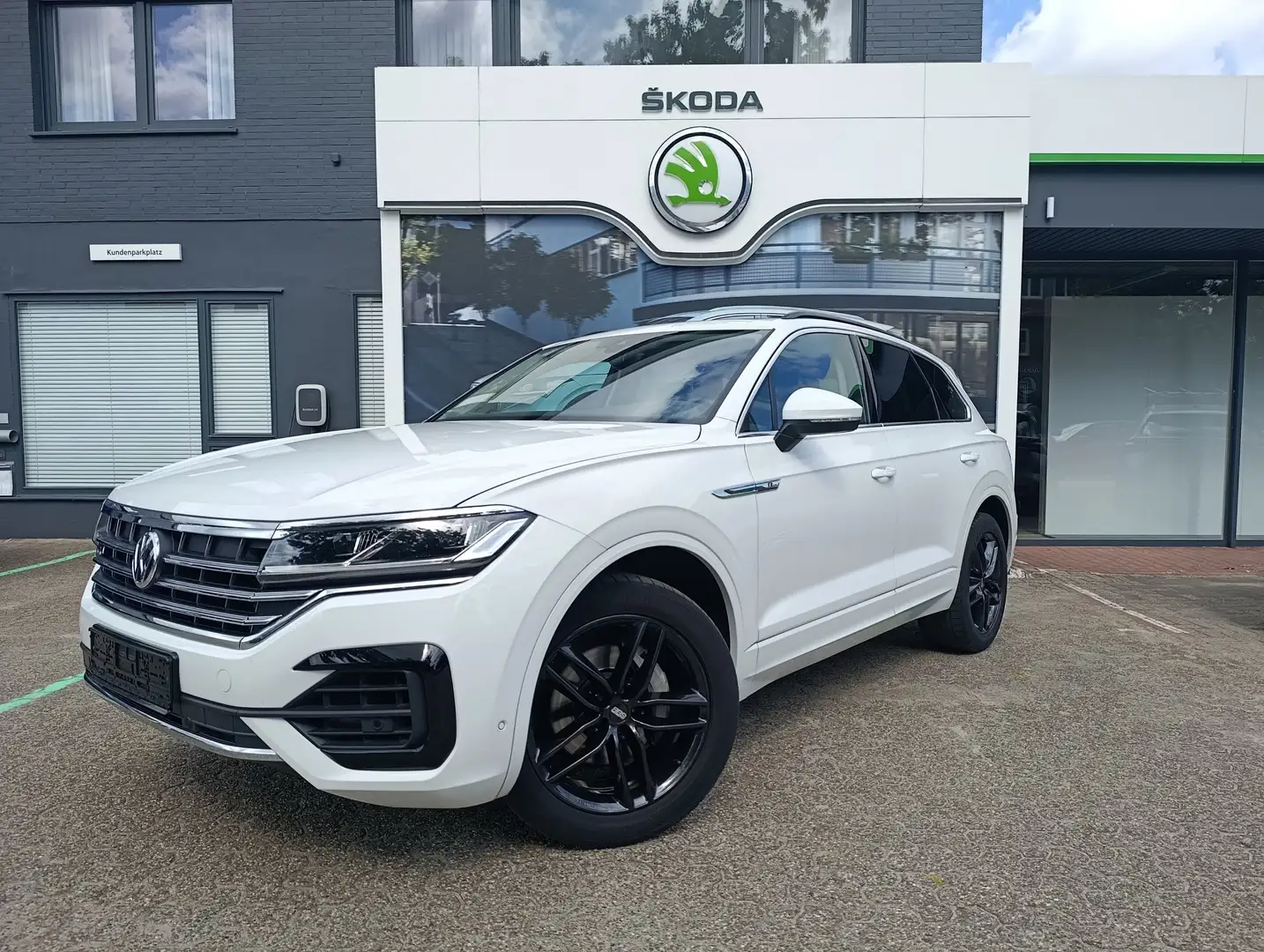 Volkswagen Touareg Elegance 4Motion Weiß - 1