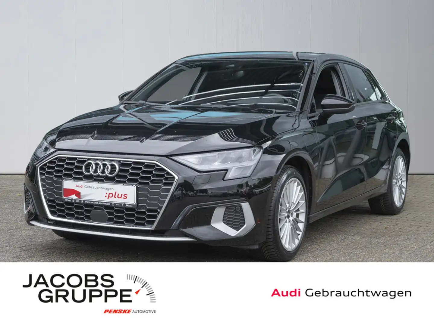 Audi A3 Sportback 40 TFSIe advanced Navi,SHZ,AHK Zwart - 1