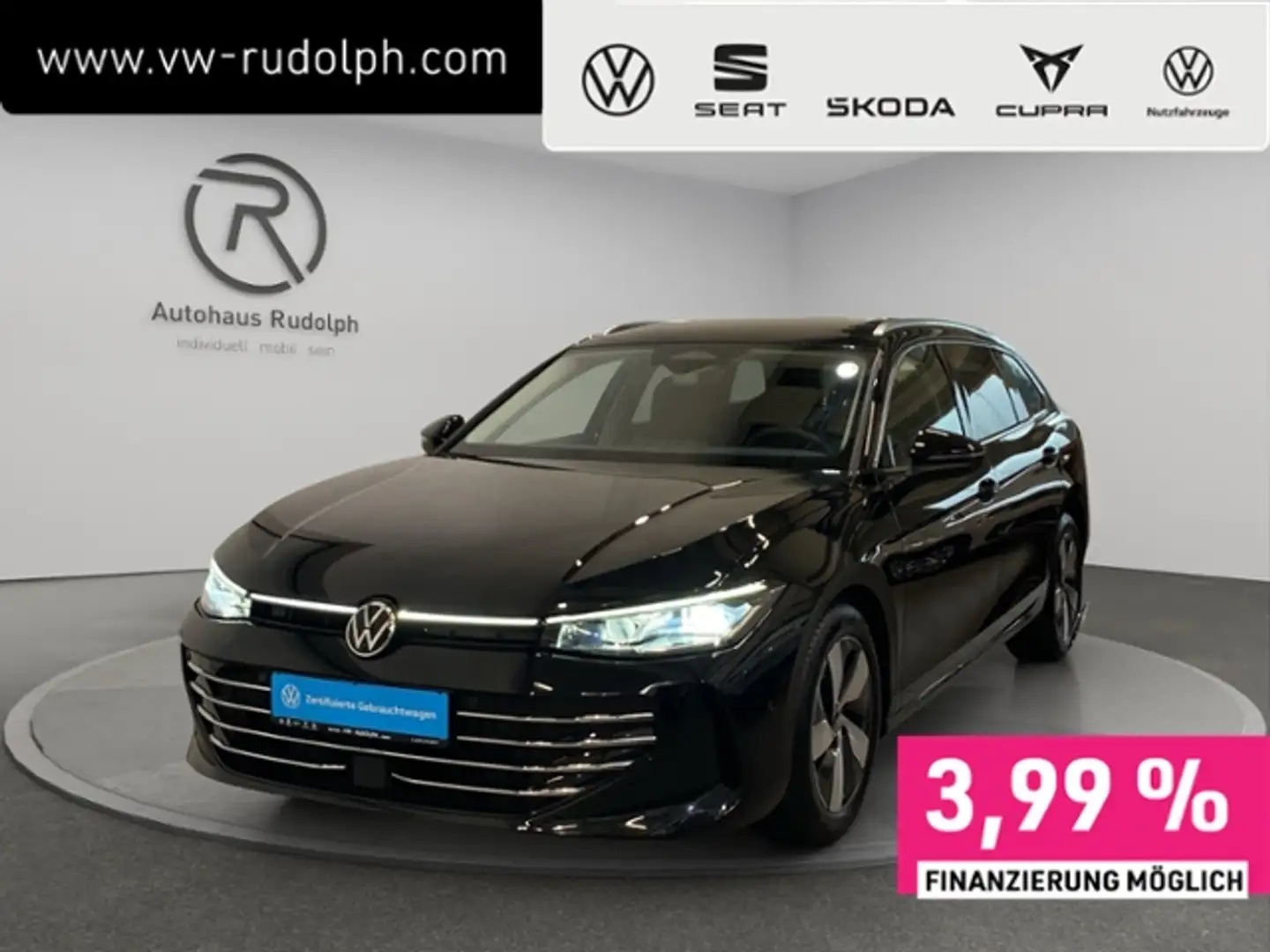 Volkswagen Passat Variant B9 2.0 TDI DSG Elegance / Navi Schwarz - 1