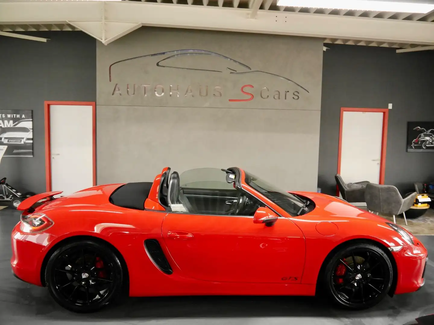Porsche Boxster 981  GTS*Klappenauspuff*Chrono*Bose* Rot - 1