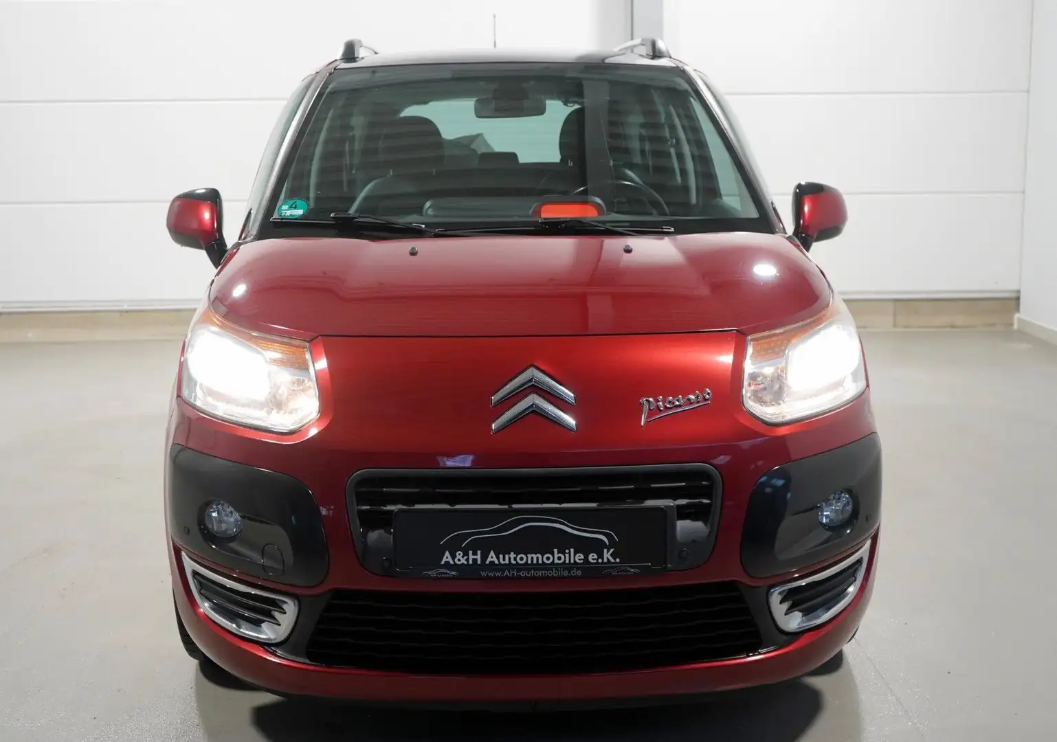 Citroen C3 Picasso Exclusive *LEDER*PANORAMA*KLIMAAUTOM* Rot - 2