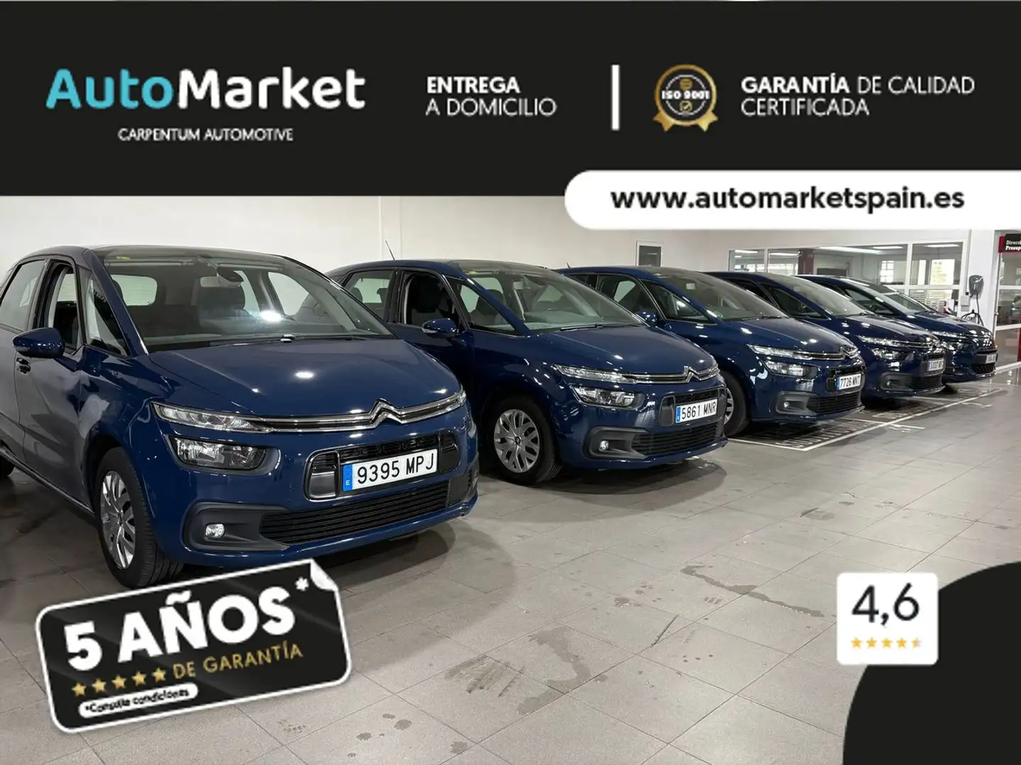 Citroen C4 Picasso 2.0HDI Exclusive CAS Azul - 1