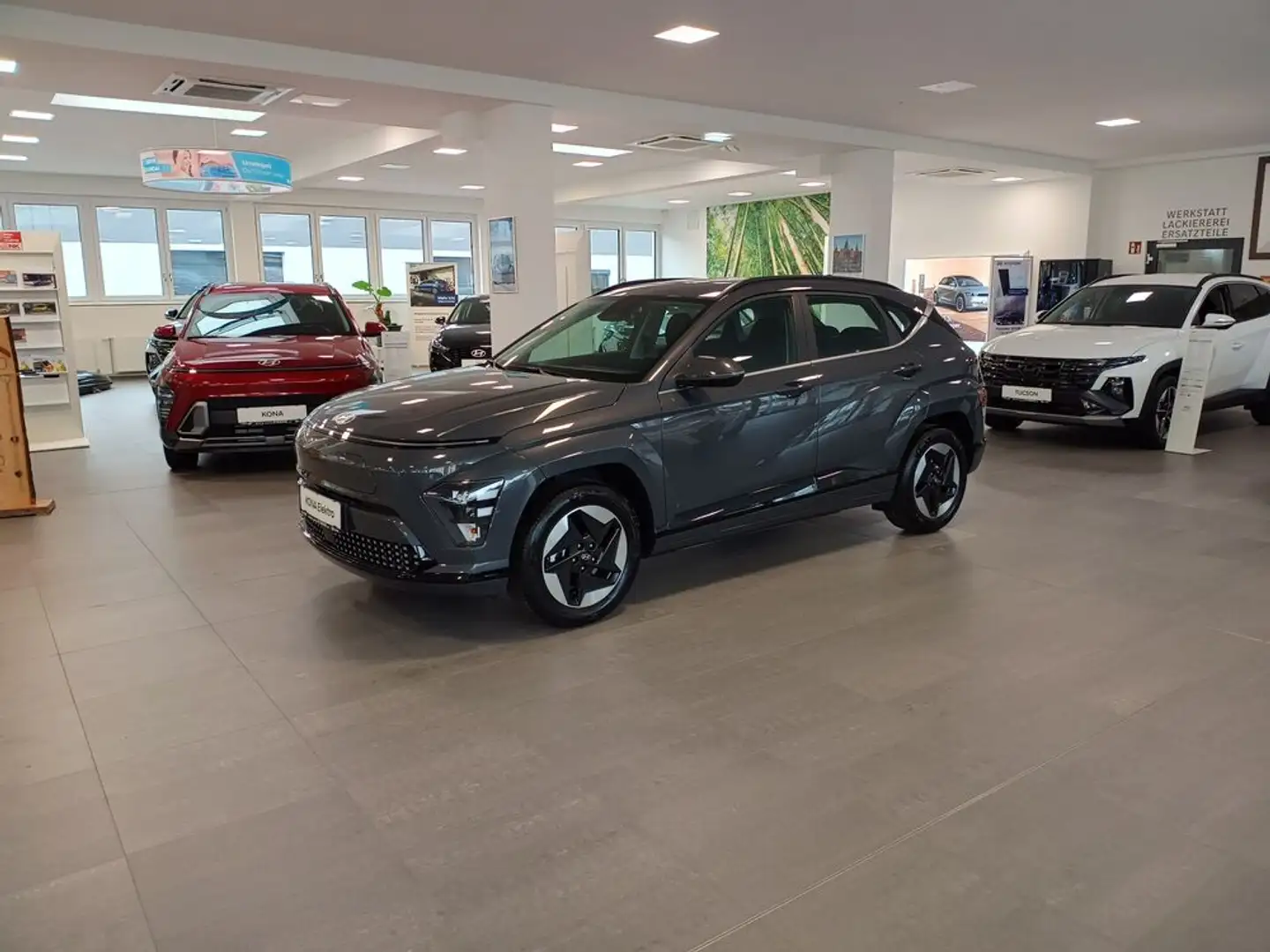 Hyundai KONA Elektro GO! 65,4kWh *Wärmepumpe*LED* Grau - 2