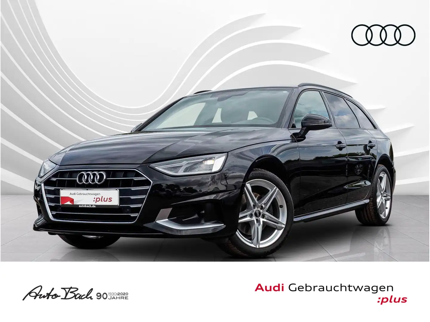 Audi A4 advanced 35TDI Stronic Navi virtual ACC Schwarz - 1