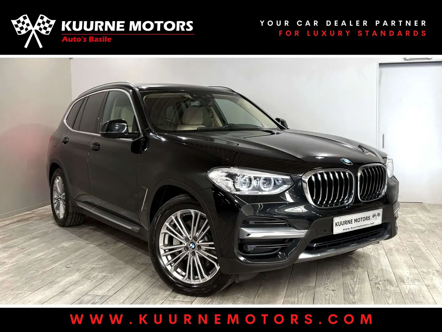 BMW X3 xDrive30e Leder/Cam/Gps/Cruise/Pdc *1j garantie* Noir - 1