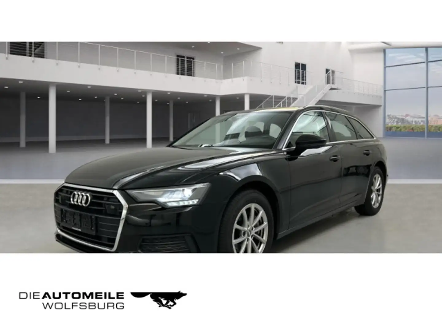 Audi A6 40TDI S tronic AHK/TOUR/NAVI/LED Schwarz - 1