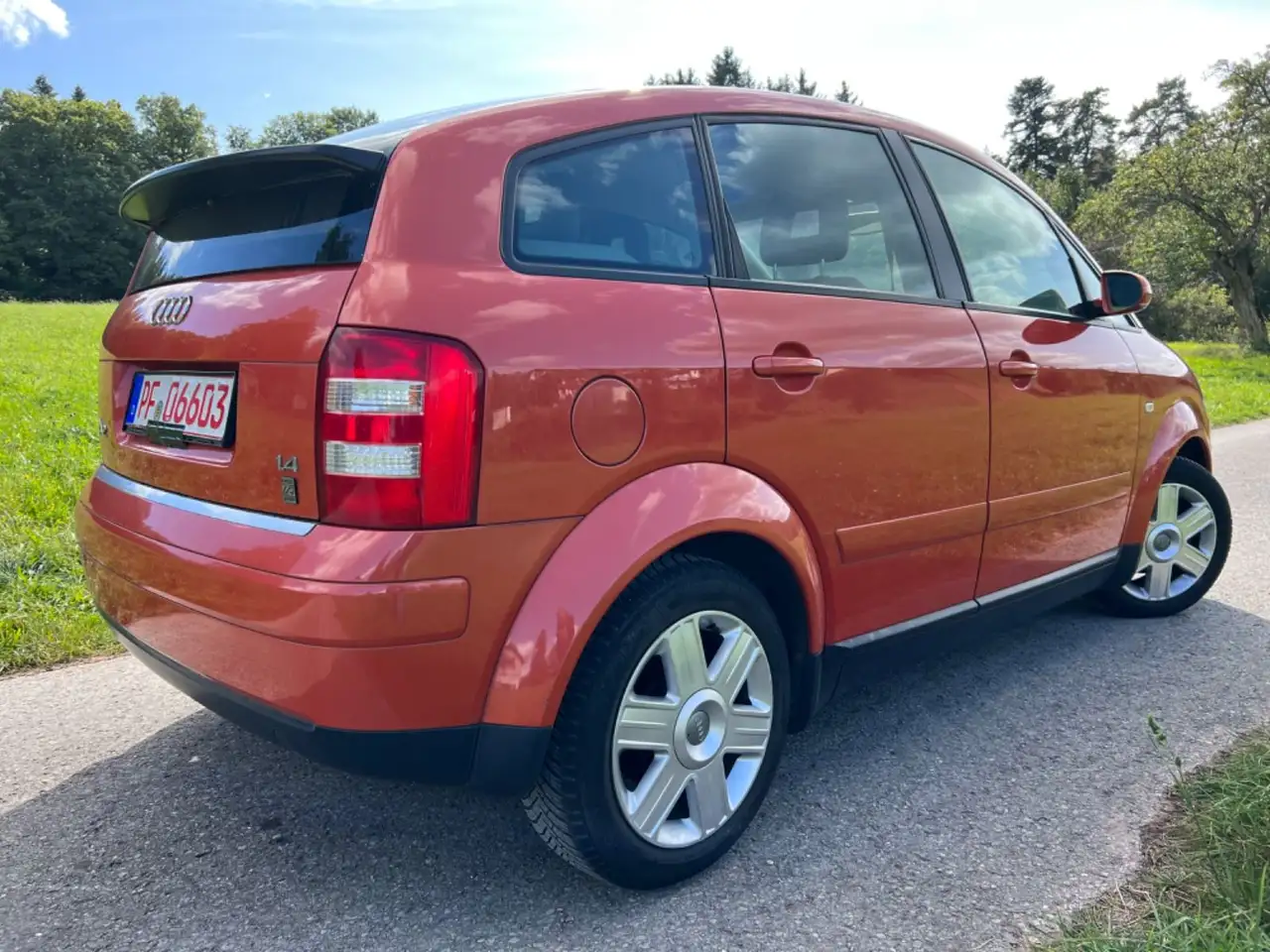 Audi A2 1.4 aus 2 Hand SCHECKHEFTGEPFLEGT BEI AUDI, foto 5