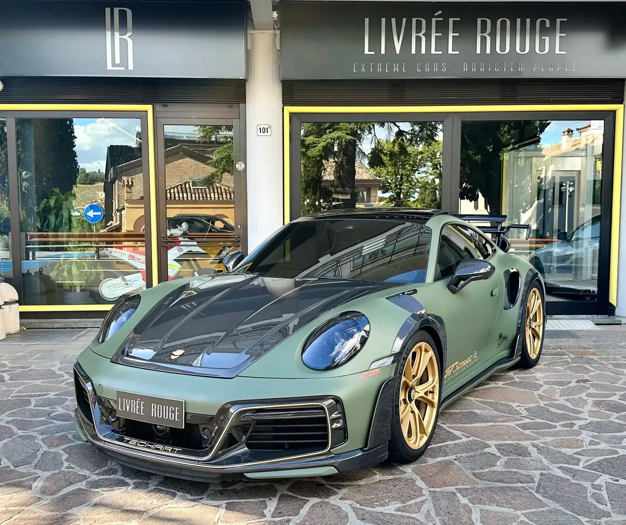 Porsche 911 992 Turbo S Techart GT Street R Nero - 1