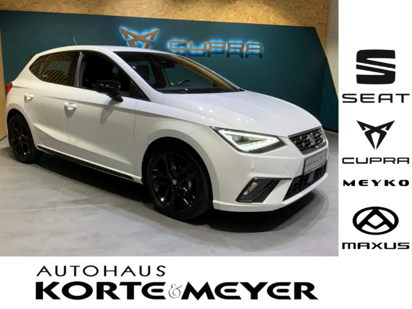 SEAT Ibiza FR Pro Black Edition 1.0 TSI EU6d Weiß - 1