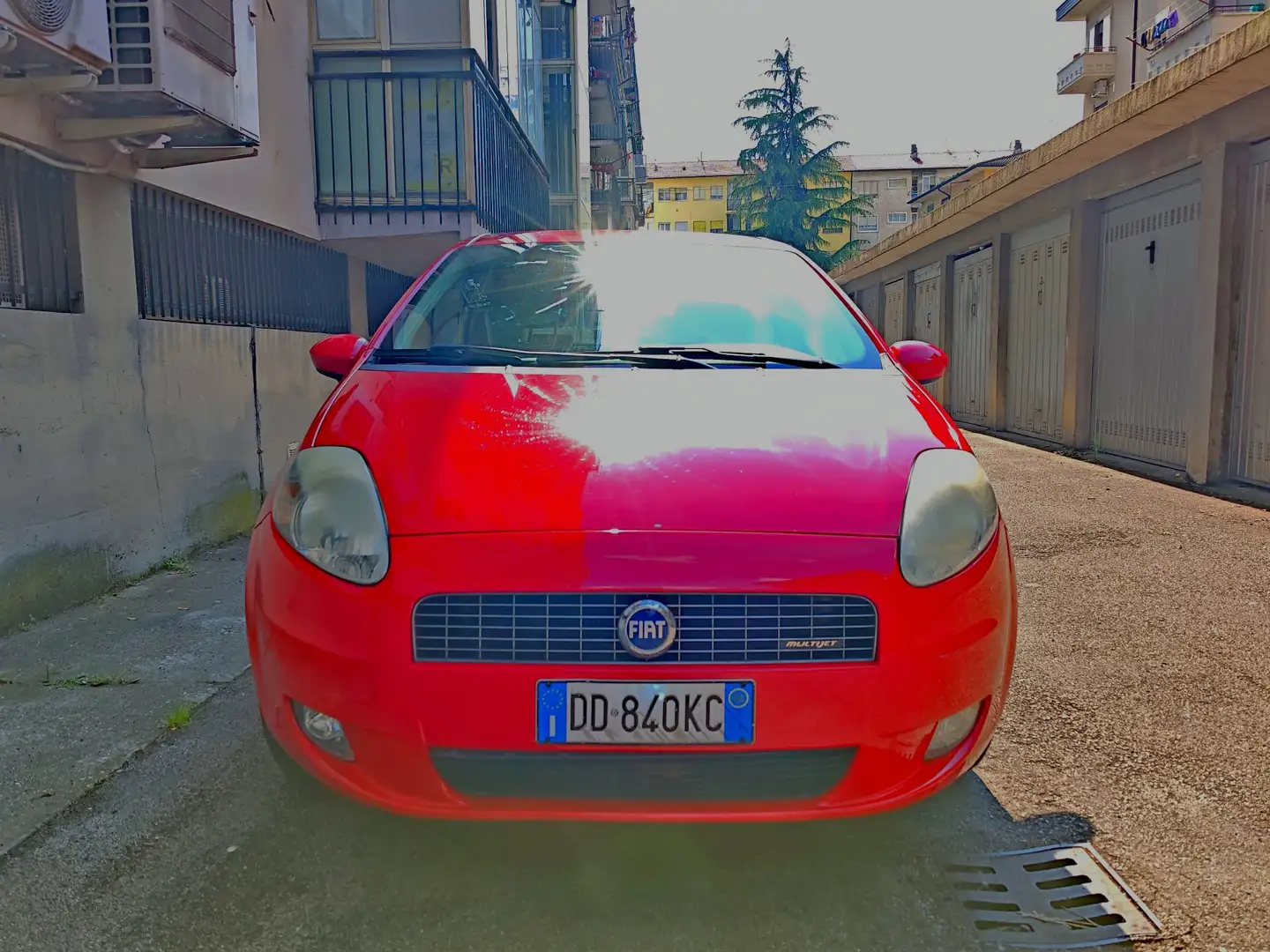 Fiat Grande Punto 3p 1.3 mjt 16v Speed 75cv Rouge - 2