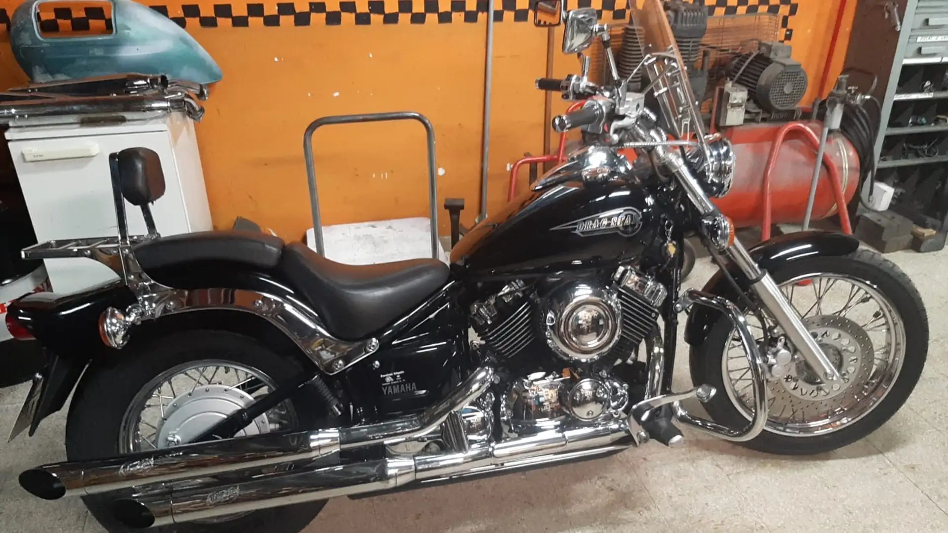 Yamaha XVS 650 Sport Negru - 1