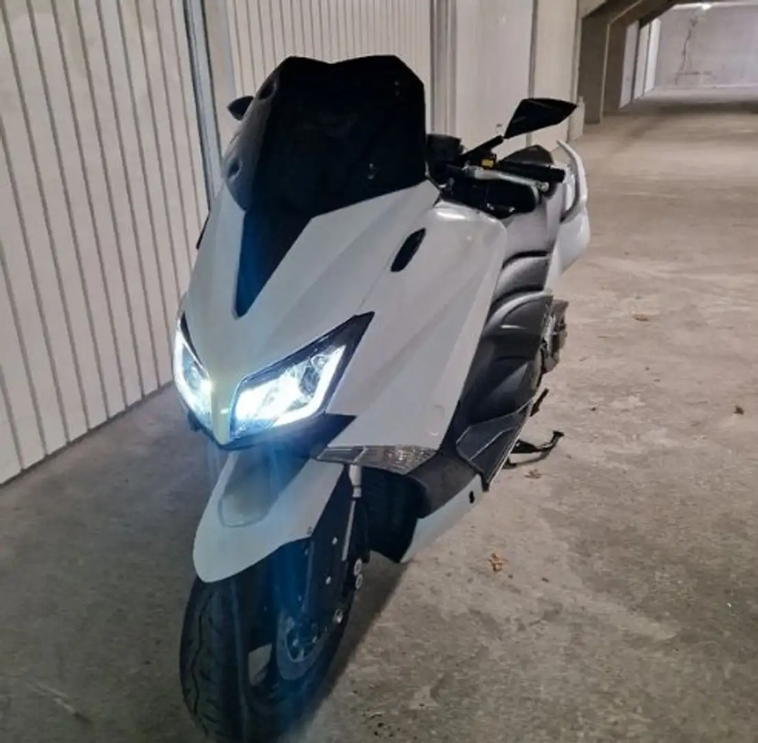 Yamaha TMAX 530 White Edition Blanc - 1