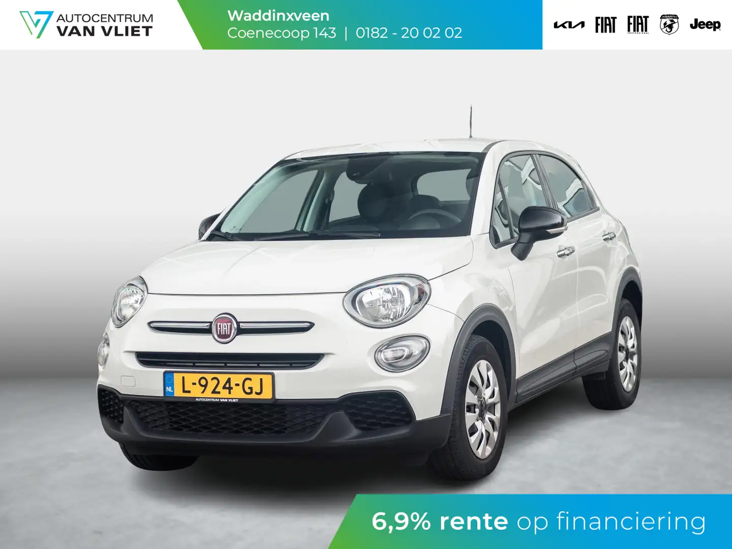 Fiat 500X 1.0 FireFly Turbo 120 Cult Wit - 1