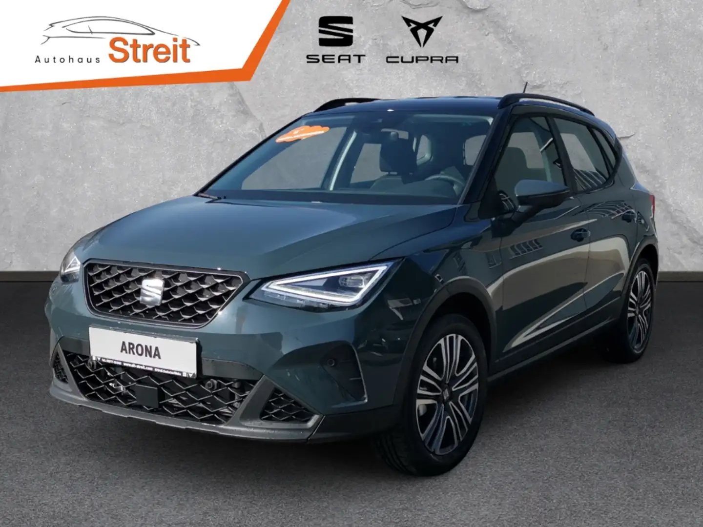 SEAT Arona Style Edition 1.0 TSI 116 PS 6G-Schalt AHK-abnehmb Bleu - 1