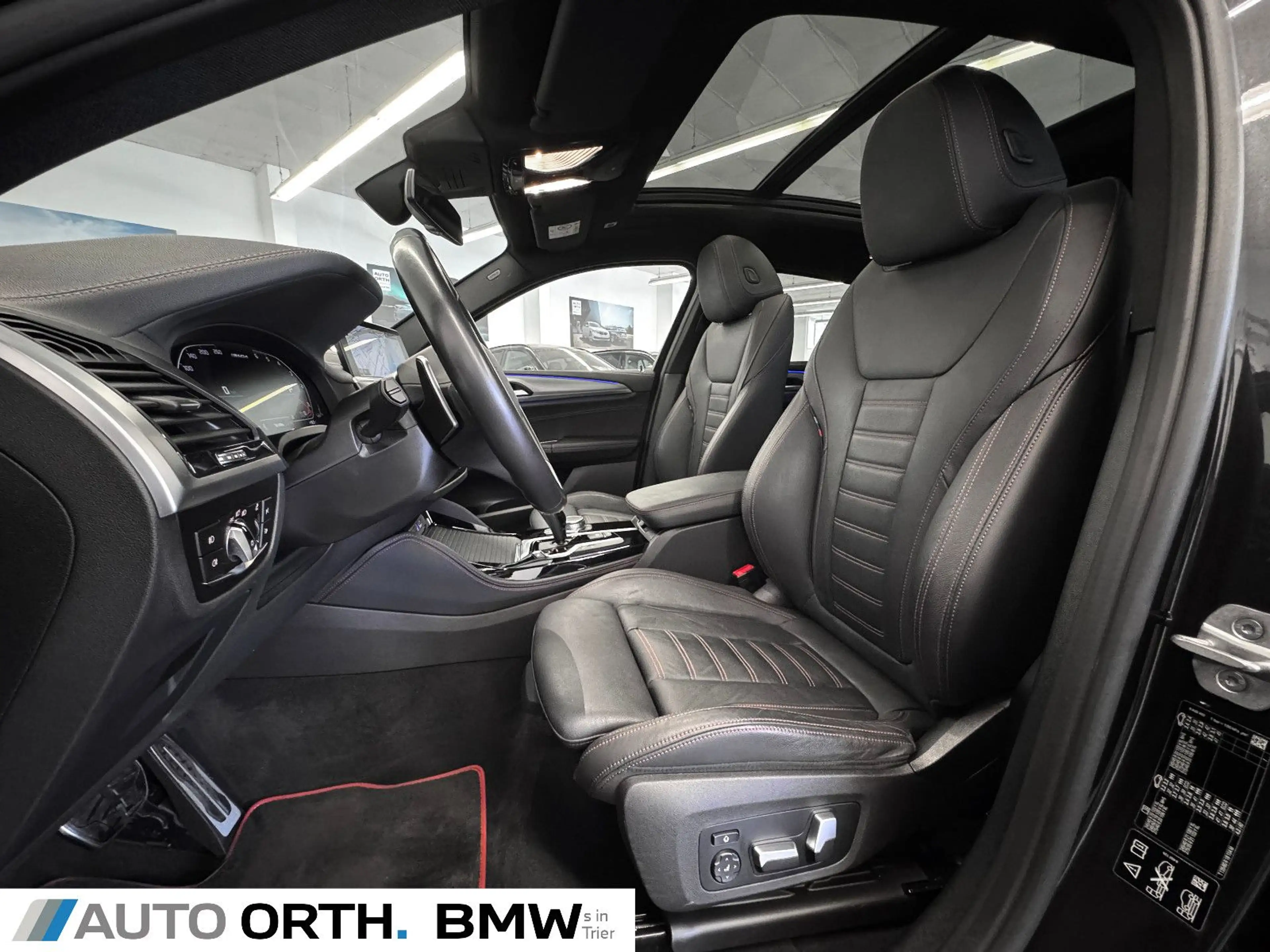 BMW X4 M d LEDER LC-PROF PANO HUD DR.ASS. 21" h/k — photo 12