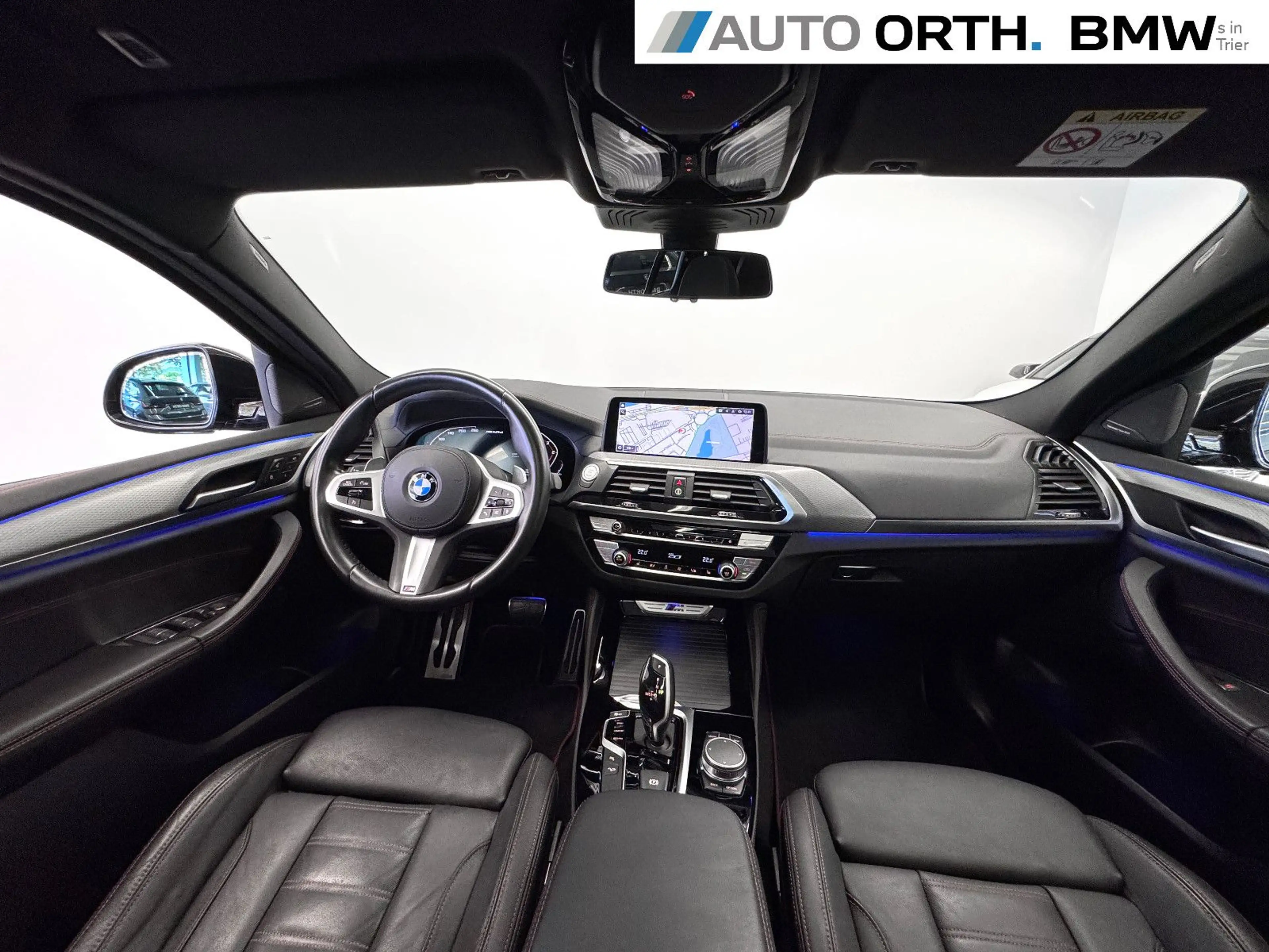 BMW X4 M d LEDER LC-PROF PANO HUD DR.ASS. 21" h/k — photo 13