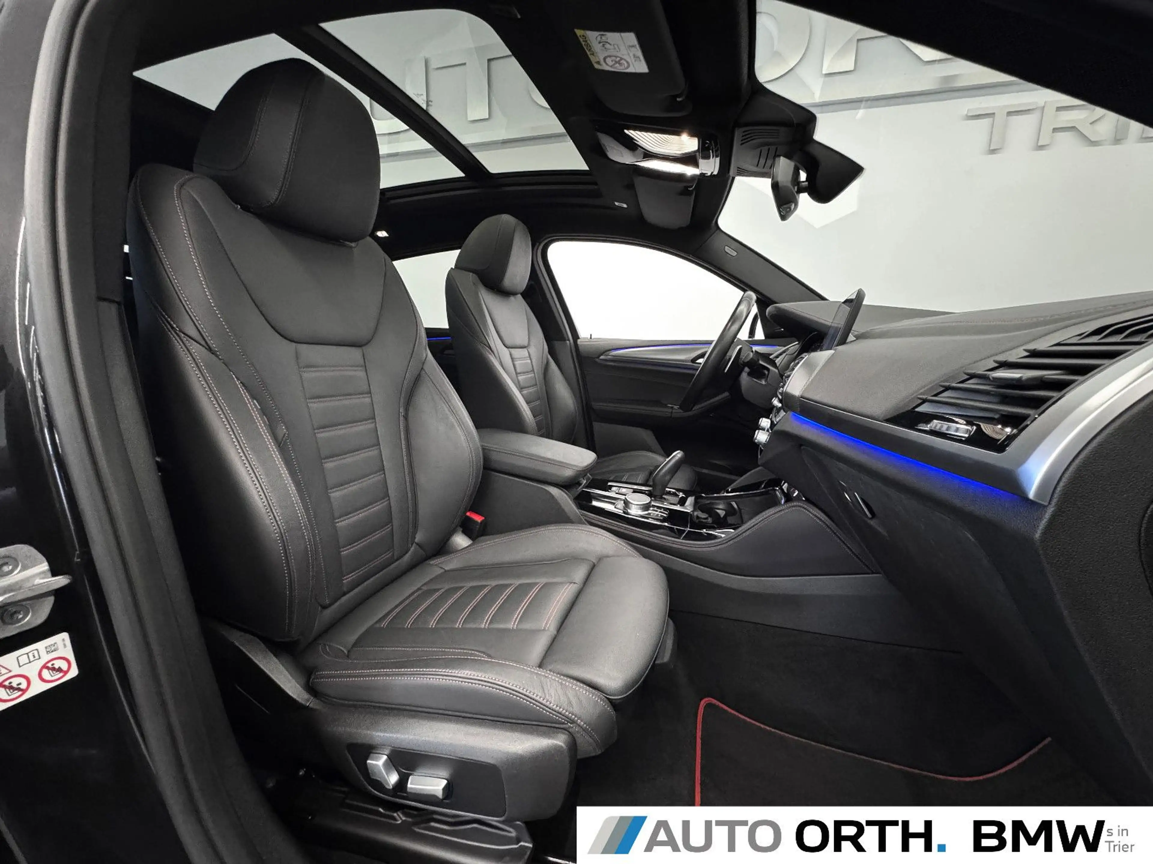 BMW X4 M d LEDER LC-PROF PANO HUD DR.ASS. 21" h/k — photo 14