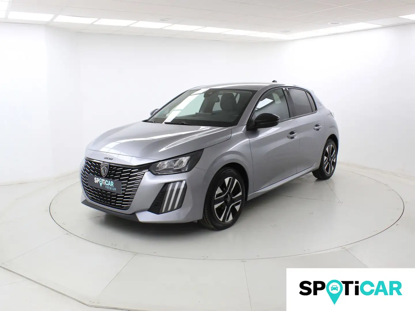 Peugeot 208 Allure Gasolina 100 S&S 6 Vel. MAN Gris - 2