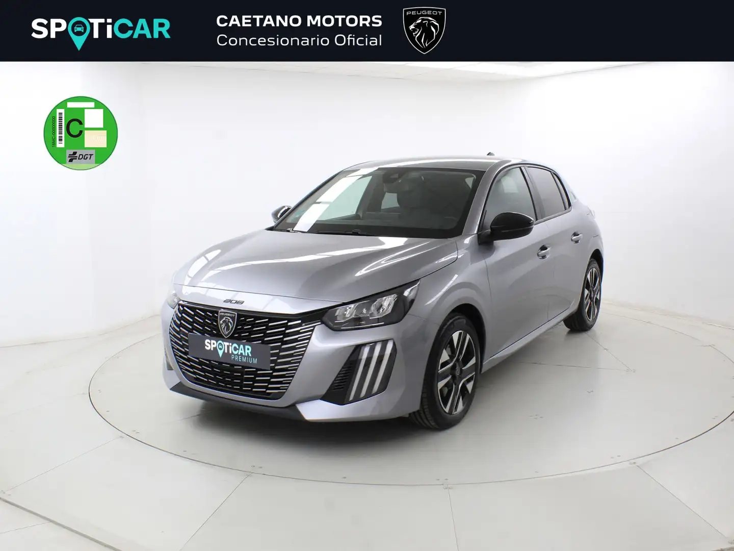 Peugeot 208 Allure Gasolina 100 S&S 6 Vel. MAN Gris - 1